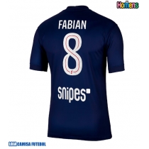 Camisa de Futebol Paris Saint-Germain Fabian Ruiz #8 Equipamento Principal 2025-26 Manga Curta